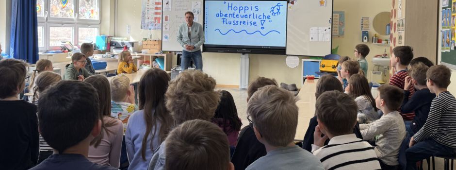 Autor Markus Theisen gibt Lesung in der Klieburgschule