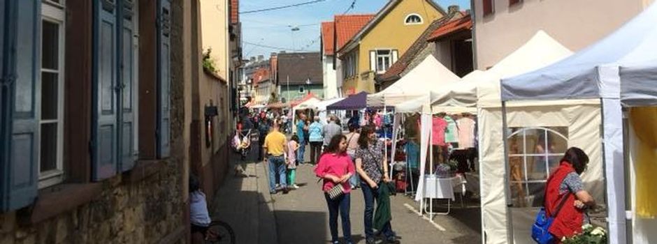 Verein „Guntersblumer Gewerbetreibende e.V.“ auf dem Leininger Markt 2019