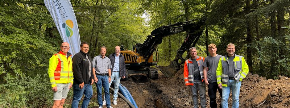 Neue Wasserwege für Streithausen