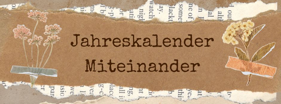 Jahreskalender Miteinander