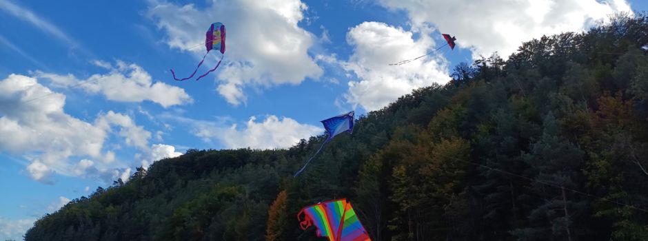 Strandausflug mit Drachen und märchenhaften Momenten