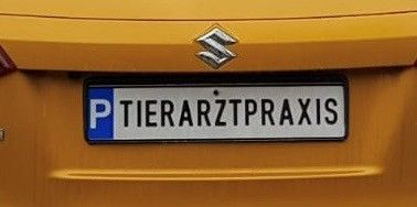 Schilder gestohlen?