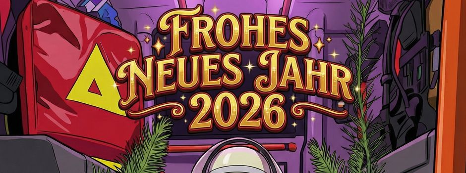 Prosit Neujahr! Die Feuerwehren der Gemeinde Weißenborn wünschen ein gesundes Jahr 2026 🍀