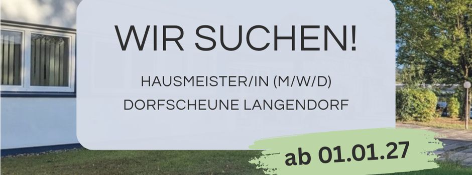 Wir suchen! Stellenausschreibung der Gemeinde Wohratal