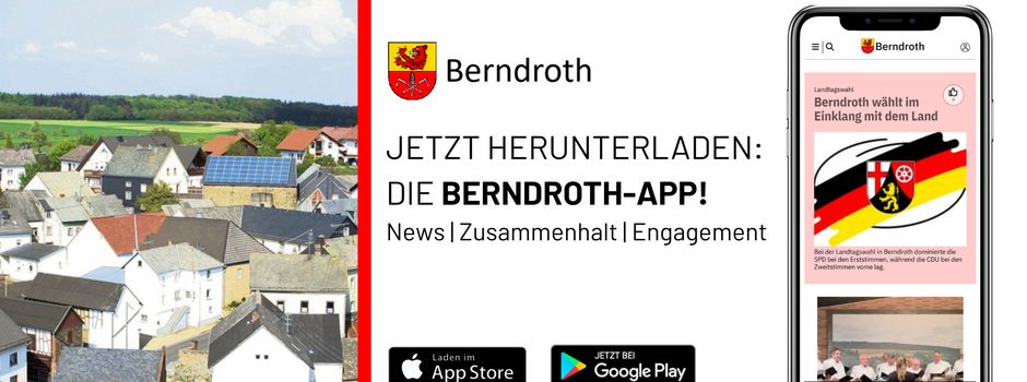 01.Mai 2026 - Berndroth startet neue OrtsApp für mehr Gemeinschaft