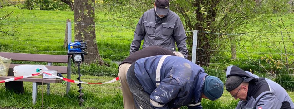 Bauarbeiten auf dem Hundeplatz!