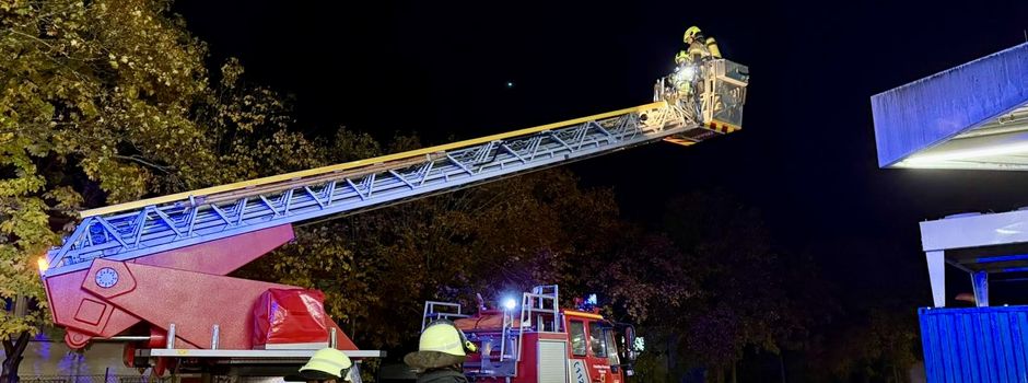 Kabelbrand im Supermarkt