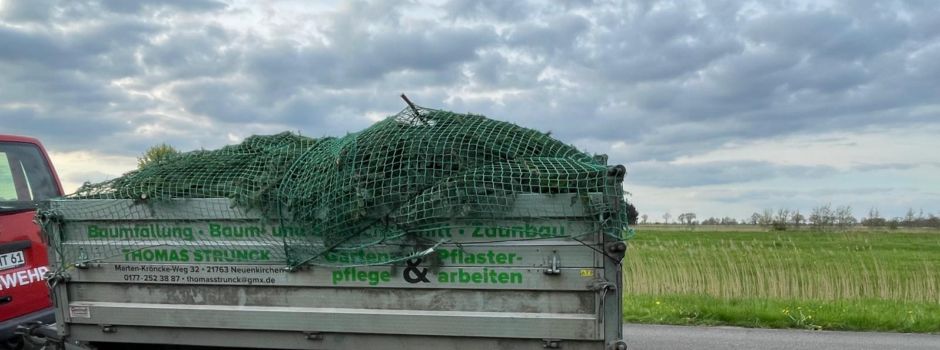 Start des Maibaumsfests mit dem Grünen holen