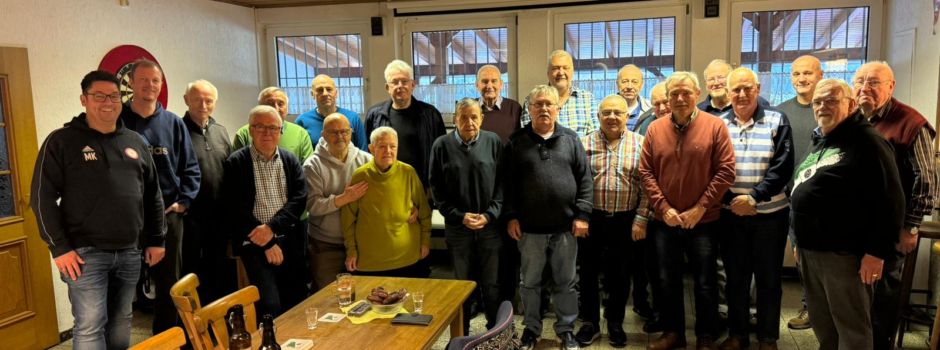 Weihnachtsfeier der Alt-Schiedsrichter im Sportheim der SG Bindsachsen