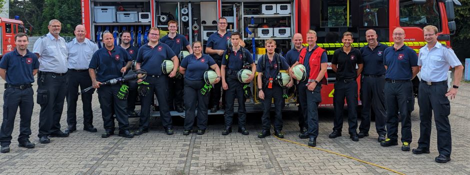 Feuerwehr Niederkassel begrüßt neue Mitglieder