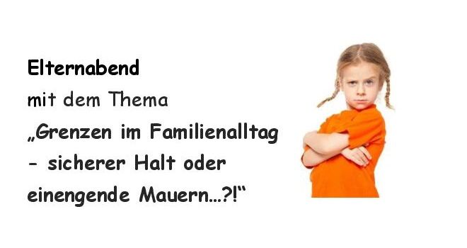 Nicht vergessen - Elternabend