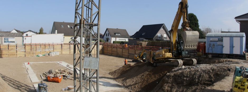 Großbaustelle in Mondorf