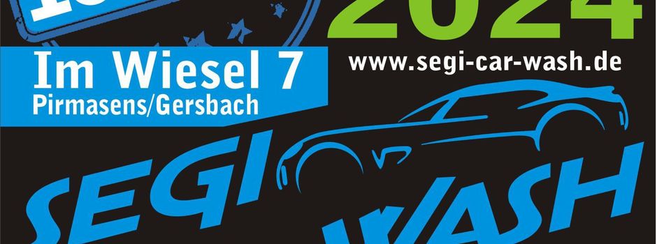 15 Jahre Segi Car-Wash