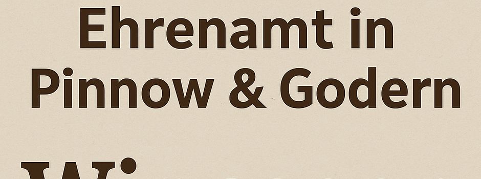 Aufruf zur Ehrung besonderer engagierter Bürgerinnen und Bürger der Gemeinde Pinnow 