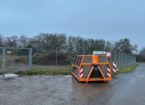🌿 Grünschnitt-Container am Schredderplatz