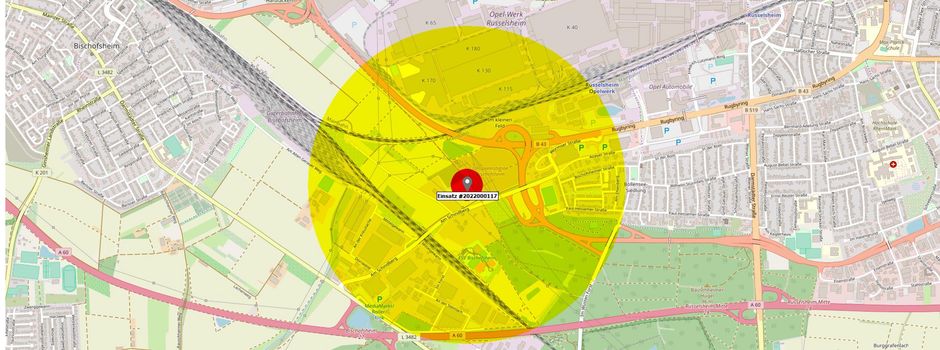 Bombenentschärfung in Bischofsheim