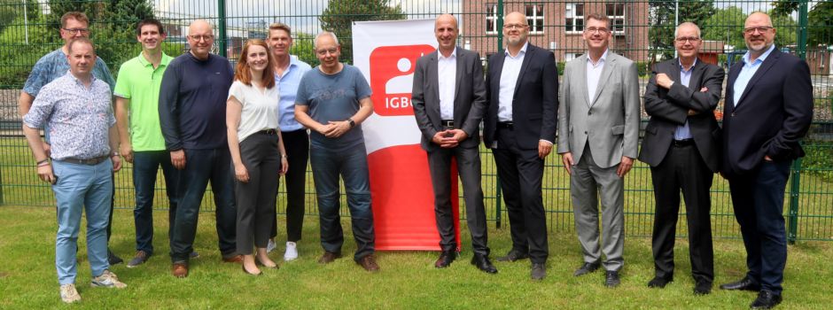 Chemiepark Lülsdorf: Gewerkschaftsvorstand zu Besuch