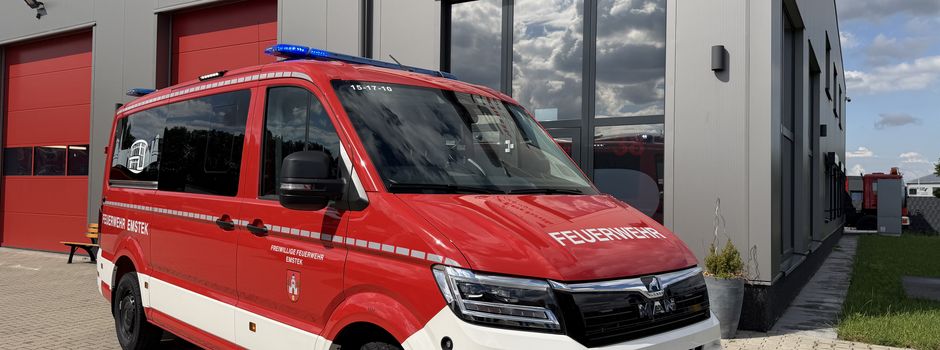 Der neue 15-17-10 ist da - neuer Mannschaftstransportwagen (MTW) für die Freiwillige Feuerwehr Emstek 🚒