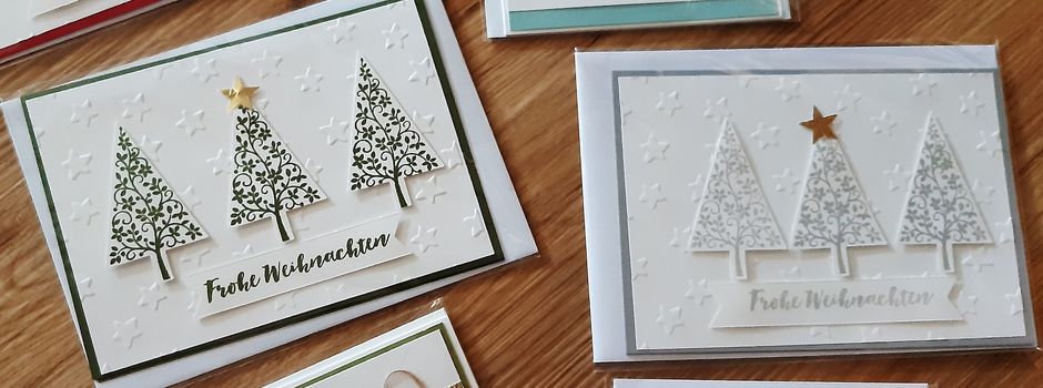 Weihnachtskartenverkauf