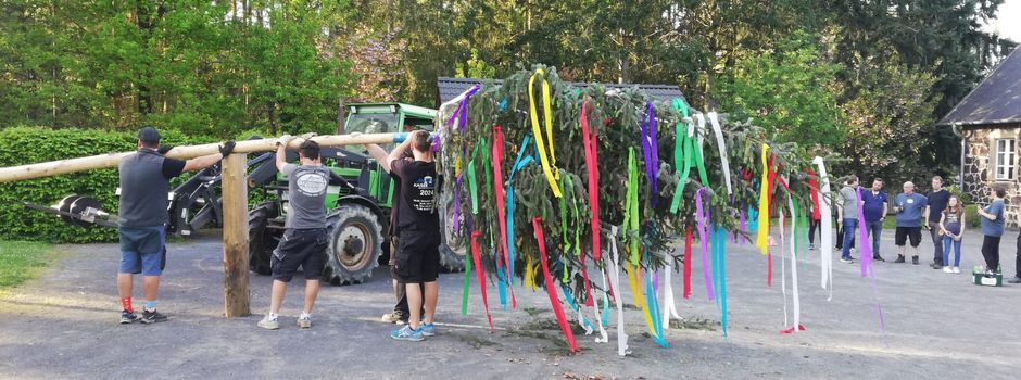 Dreck-weg-Tag und Maibaumstellen in Rodder