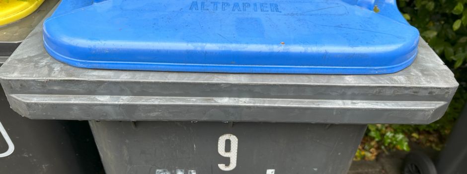Nachleerung der Papiertonnen in Herzebrock-Clarholz – Bitte stehen lassen