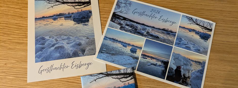 Lust auf Eis? Neue Andenken an die „Geesthachter Eisberge 2026“ in limitierter Auflage erhältlich