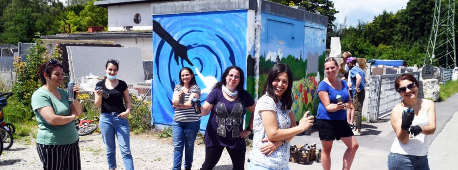 Graffiti ganz legal: Augsburg wird immer bunter