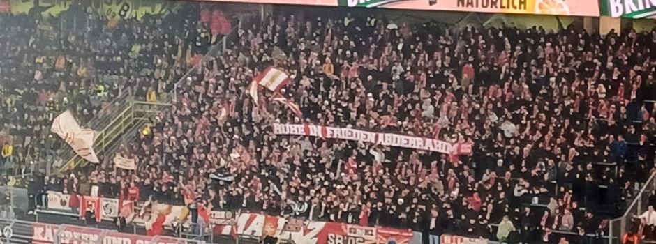 Große Geste: Mainz-Fans erinnern an verstorbenen Ex-Spieler