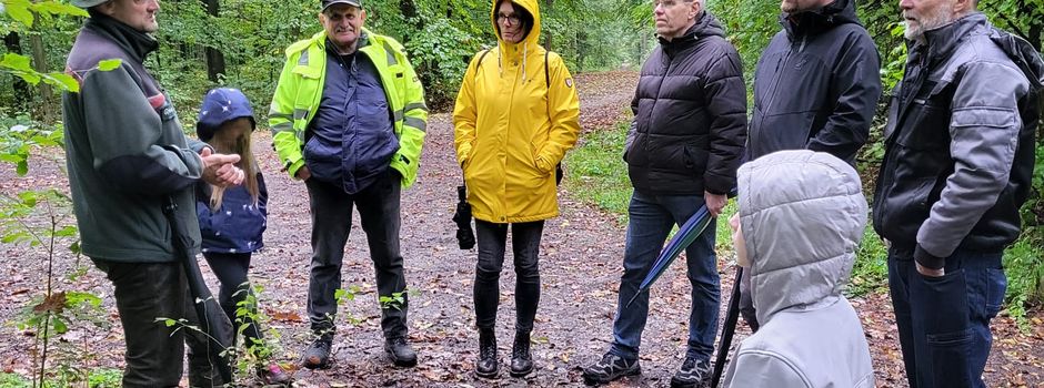 Wie geht es dem Caldener Wald? Ortsbeirat informiert sich vor Ort