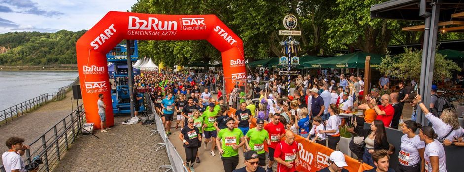 Alle Infos zum B2Run 2026 in Koblenz: Strecke, Sperrungen und Zeitplan