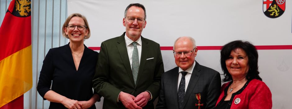 Ehemaliger Lahnsteiner OB Peter Labonte erhält Bundesverdienstkreuz