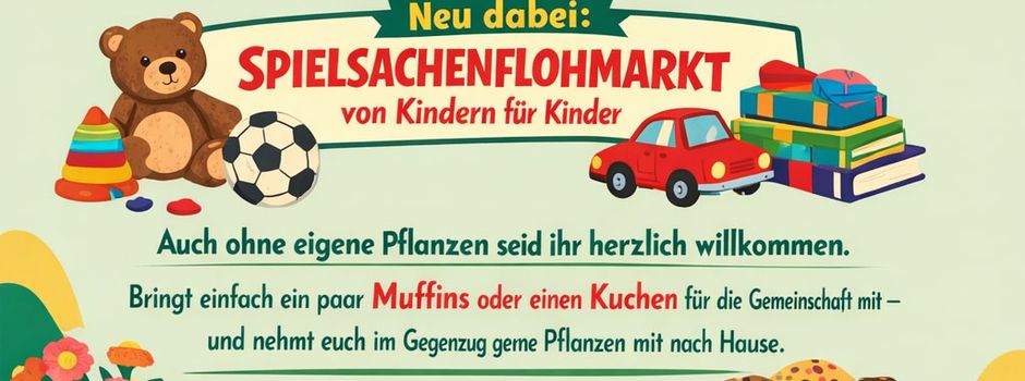 Pflanzentauschmarkt und Kinderflohmarkt