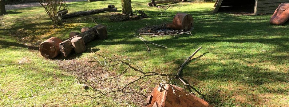 Vandalismus an der Freizeitanlage Rehberg