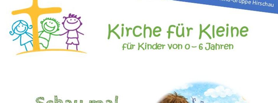 Kirche für Kleine: „Schau mal, was da wächst“