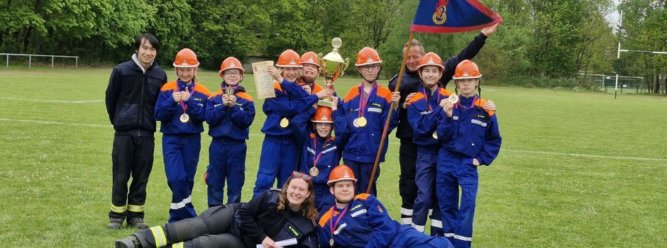 Jubel bei der Jugendfeuerwehr Harmstorf