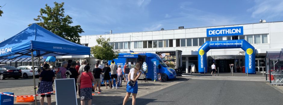 Decathlon im Gutenberg-Center eröffnet: Das sagen die Mainzer