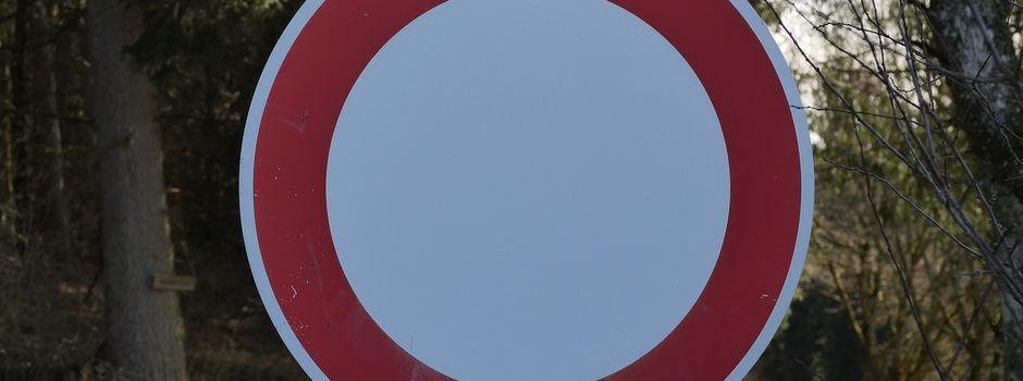 Vollsperrung der B487