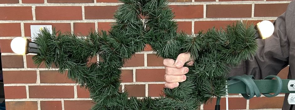 Weihnachtsbeleuchtung in Egestorf