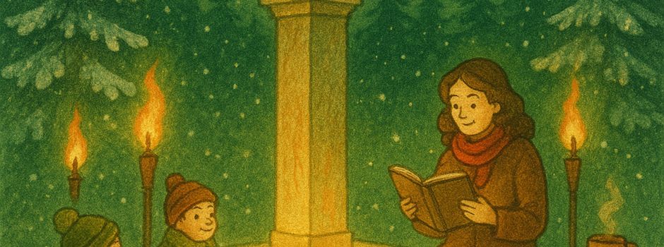 "Adventslesung am Brunnen"