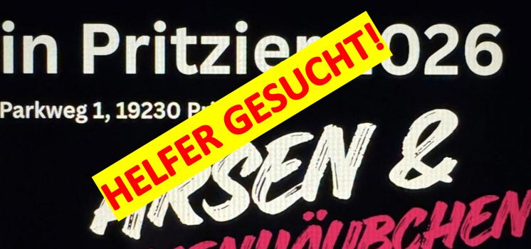 HELFER GESUCHT!