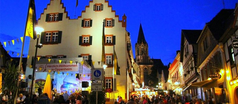 Oppenheimer Weinfest feiert in den Samstag: Die Highlights des heutigen Tages