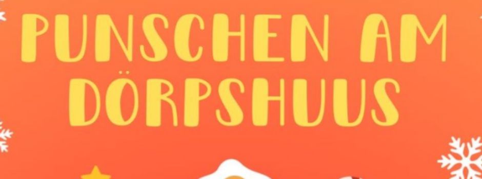 Punschen am Dörpshuus