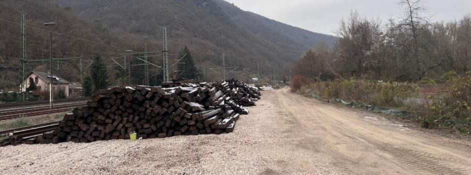 Dreiste Diebe stehlen über 100 Tonnen Schienen in Bingen
