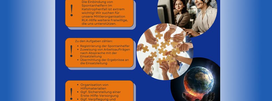 Spontanhelfer gesucht!