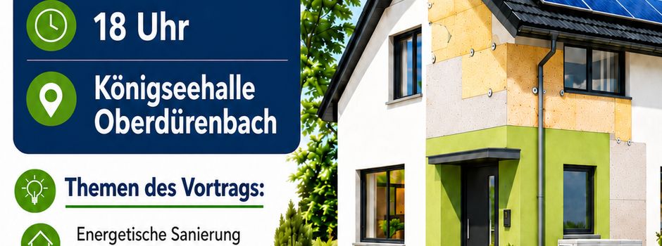 Informationsveranstaltung zur energetischen Sanierung 