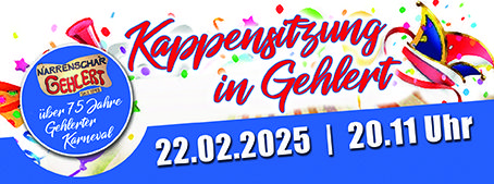 Kappensitzung am 22.02.2025