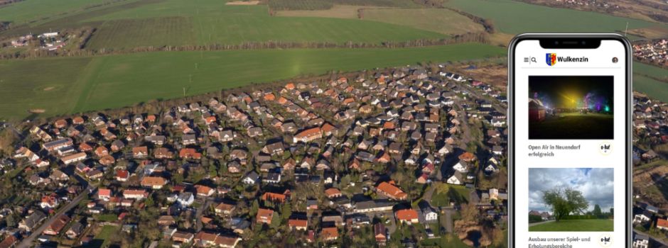Start frei für unsere Gemeinde Wulkenzin-App!