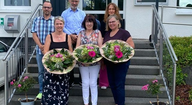 Gemeinde Angelburg verabschiedet Mitarbeiterinnen