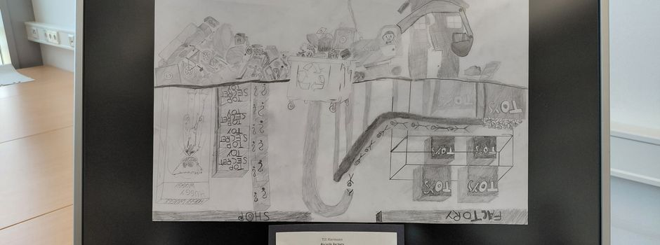 Kunstausstellung zum Thema "Nachhaltige Nutzung organischer Reststoffe"