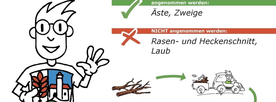 Kostenlose Grüngutannahme im Herbst